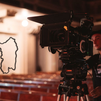 Portare il Cinema in Sardegna - Immagine rappresentativa di un Cameraman.