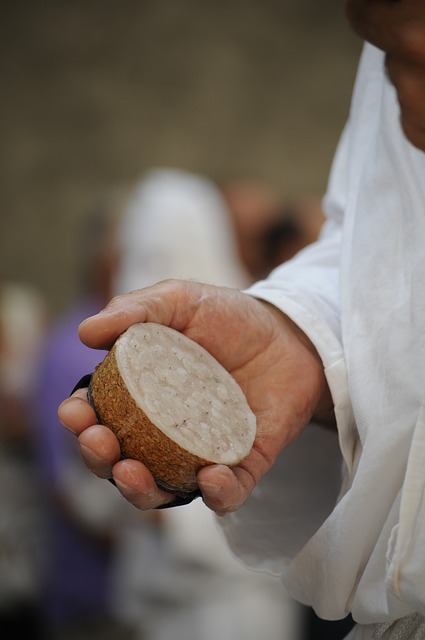 Dettaglio di una processione.